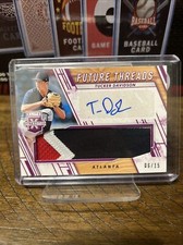 TUCKER DAVIDSON 2019 Elite Extra Edition Future Threads Auto Jersey  #d /15!