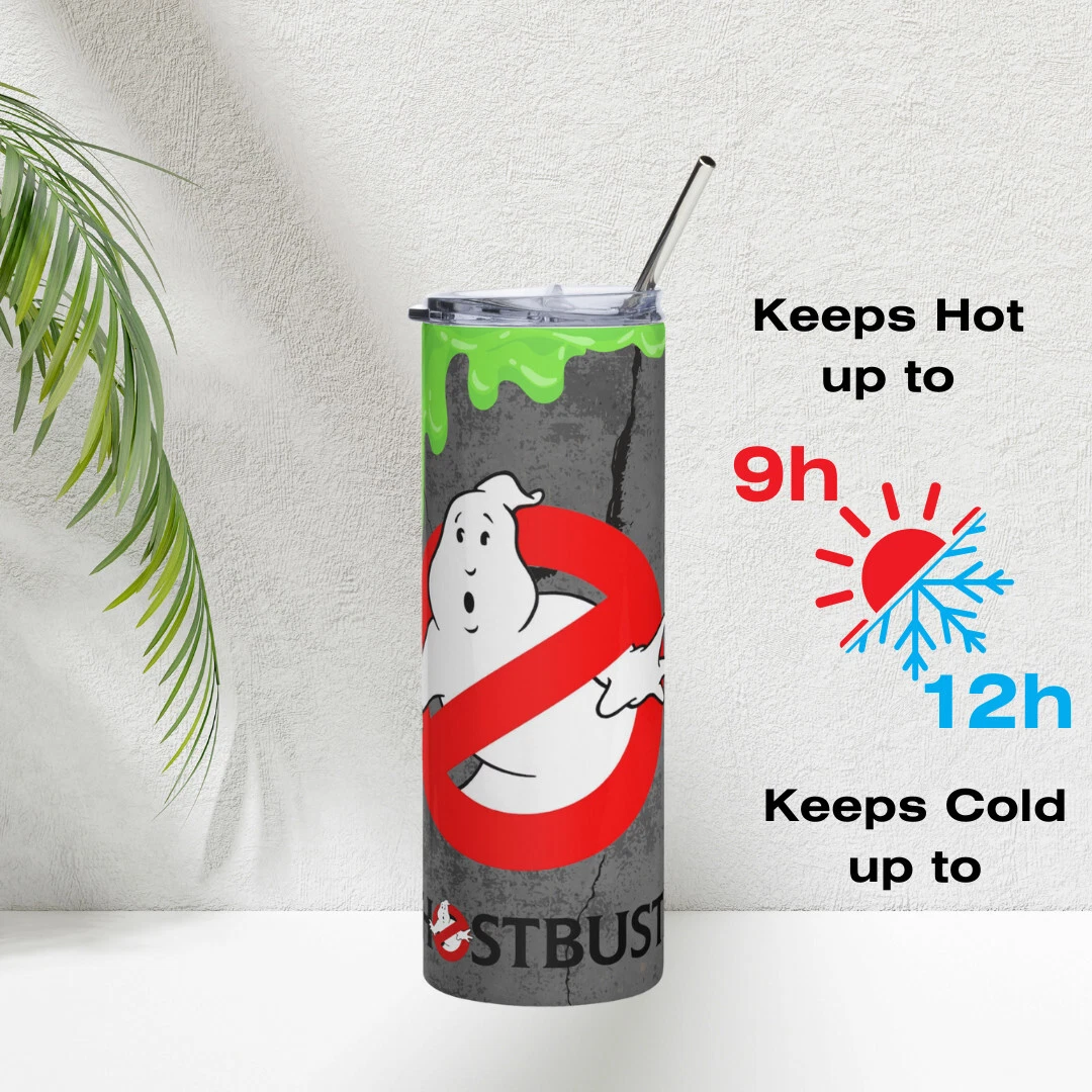 Ghostbusters Tumbler Movie Merch Sublimated Fast Shipping