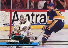 #335 Craig Janney - St. Louis Blues - 1993-94 Stadium Club Hockey