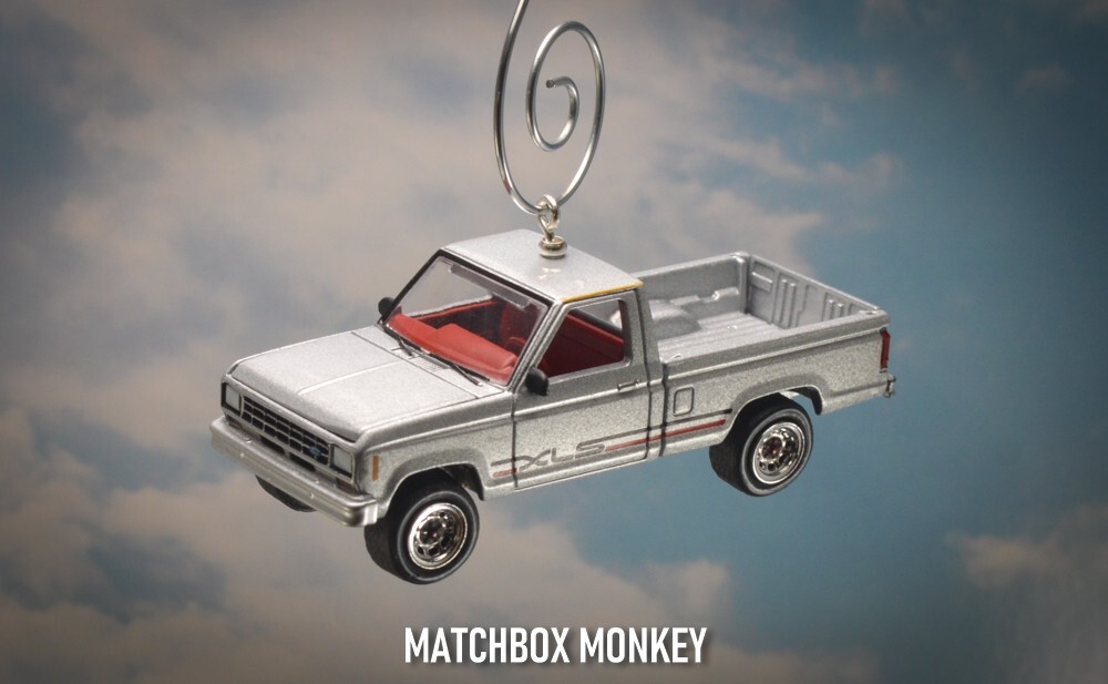 1983 Ford Ranger XL Pickup Truck Custom Christmas Tree Ornament