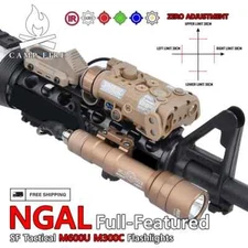 Tactics Red Green Blue Indicator Hunting Light with Dual Control Switch