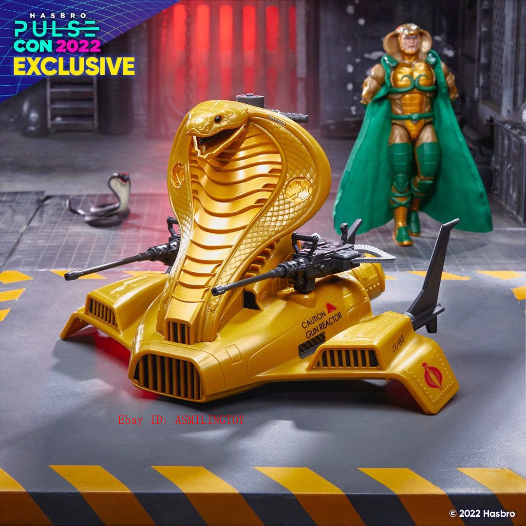 In STOCK Gi Joe Serpentor & Air Chariot 1/12 Action Figure