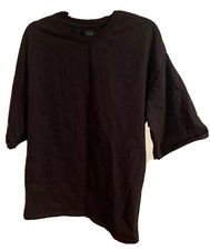 Mens Sua Moment Black Gold Claws Pullover Crop Sleeve Sweatshirt Sz M Oversize