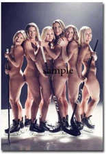 USA WOMENS HOCKEY TEAM REFRIGERATOR MAGNET TOOL BOX CHRISTMAS GAG GIFT MAN CAVE