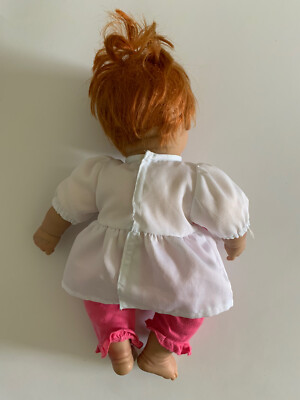 16” 2007 Irwin Baby So Real Doll Red Hair Blue Eyes