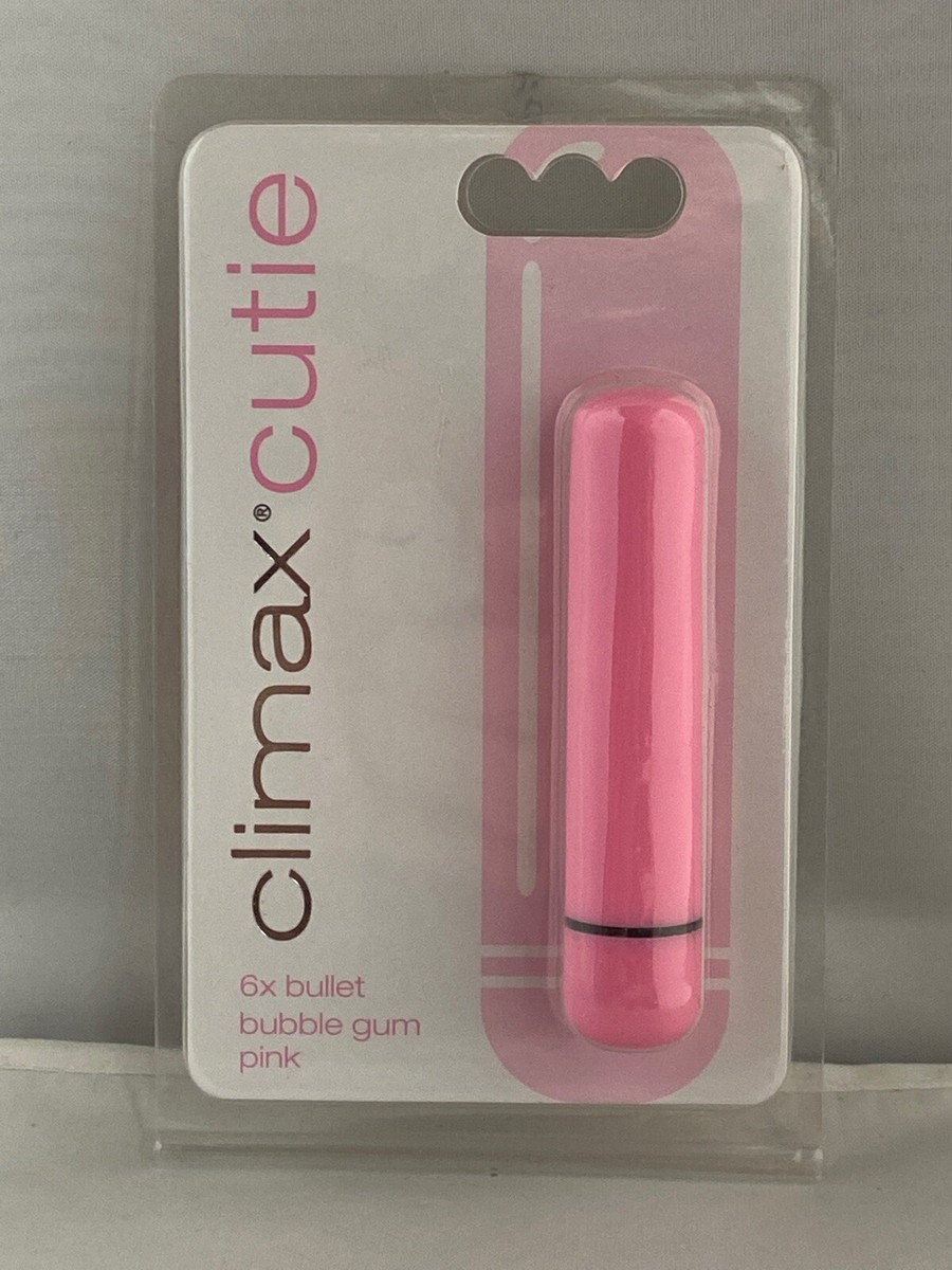 TOPCO BUBBLE GUM PINK 6X CLIMAX CUTIE BULLET DISCREET VIBE VIBRATOR