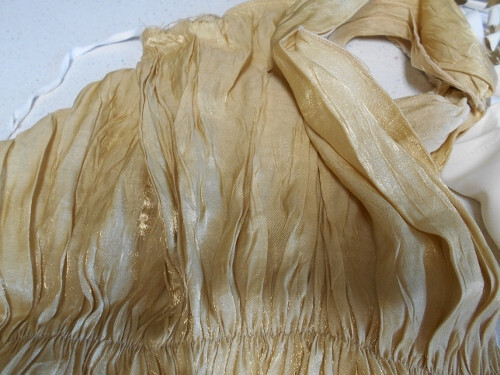 Golden Goddess Damen Mythologie Kostüm für Erwachsene klein - Bild 4 von 9