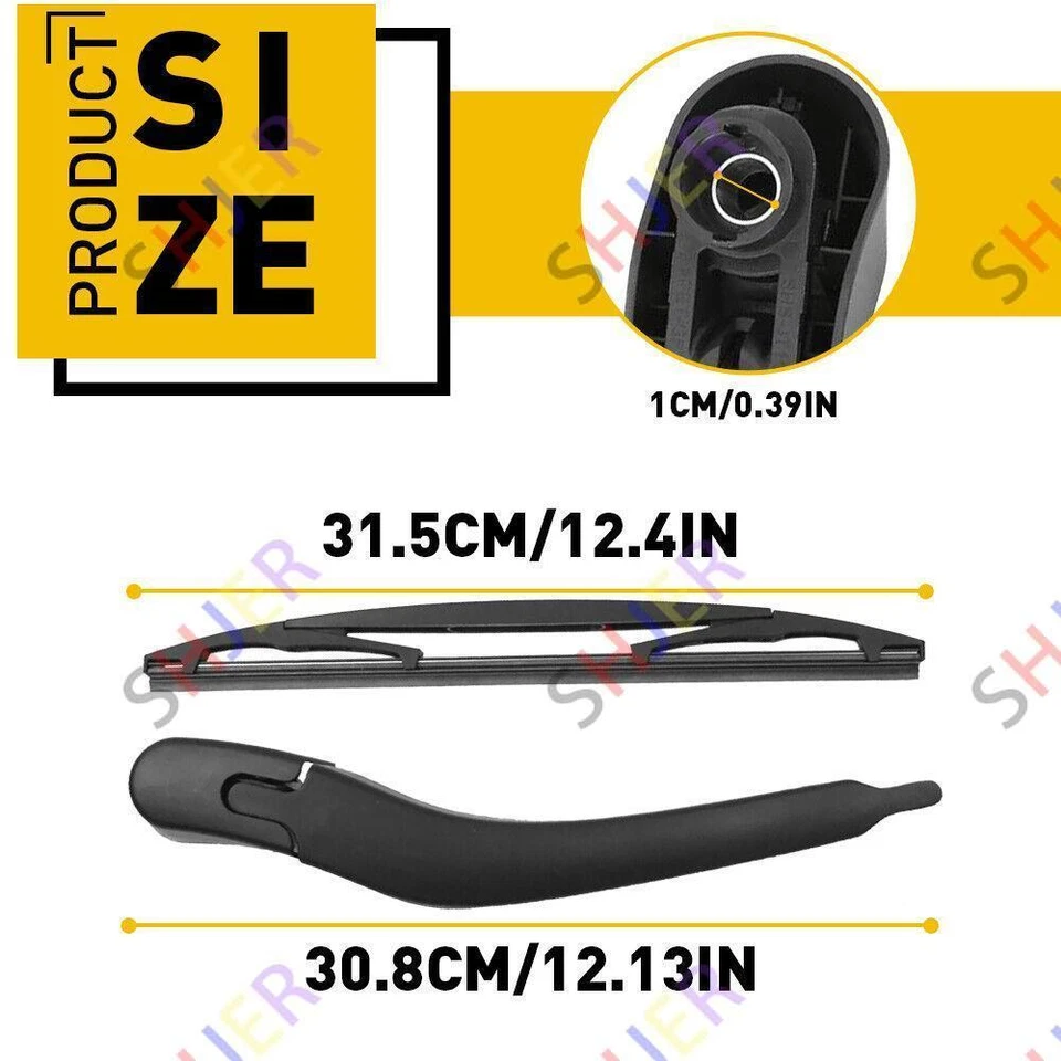 Brazo limpiaparabrisas trasero con cuchilla reemplazo 2X para Buick Enclave 2008-2016 Foto 3 de 4