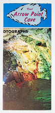 1960s Brumley Missouri MO Arrow Point Cave Caverns Vintage Travel Brochure Ozark