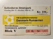 National football match 198 Denmark vs Romania