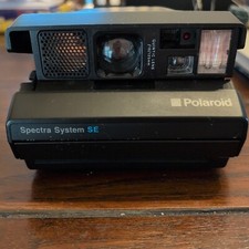 Working Great Vintage Polaroid Spectra System SE Instant Camera