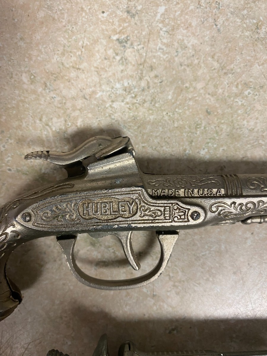 Vintage 2 HUBLEY 1 PET Cap Guns/ Pistols Made in USA | eBay