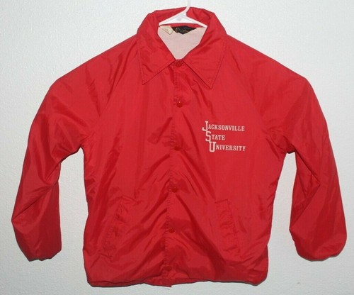 Jacksonville State University Vintage 60s Champion Windbreaker Jacket Size Small