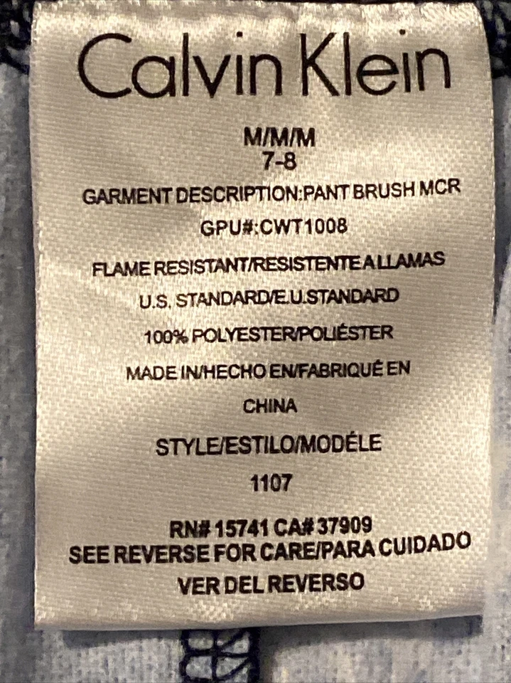 Nuevo con etiquetas Calvin Klein Niños Pijama Pantalones Salón y Pantalones Cortos Dormir Pijama Lote S 7/8 Foto 3 de 4