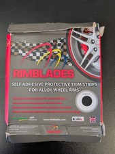 Rimblades 3m Self Adhesive Alloy Rim Protective Trim Strips Black Rimblades 3m Self Adhesive Alloy Rim Protective Trim Strips Black