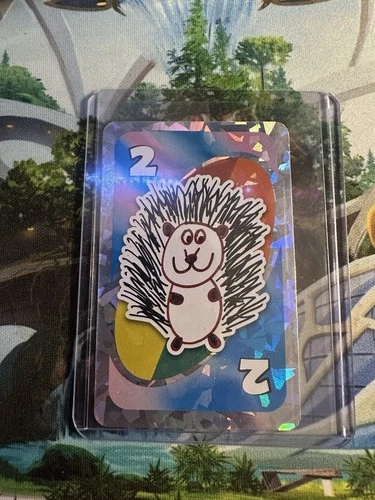 2022 VeeFriends Uno Spectacular Foil Positive Porcupine 