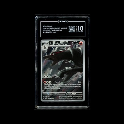 Houndoom 66/64 Shrouded Fable Tag 10