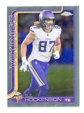 T.J. Hockenson 2025 Topps Chrome #200 Minnesota Vikings