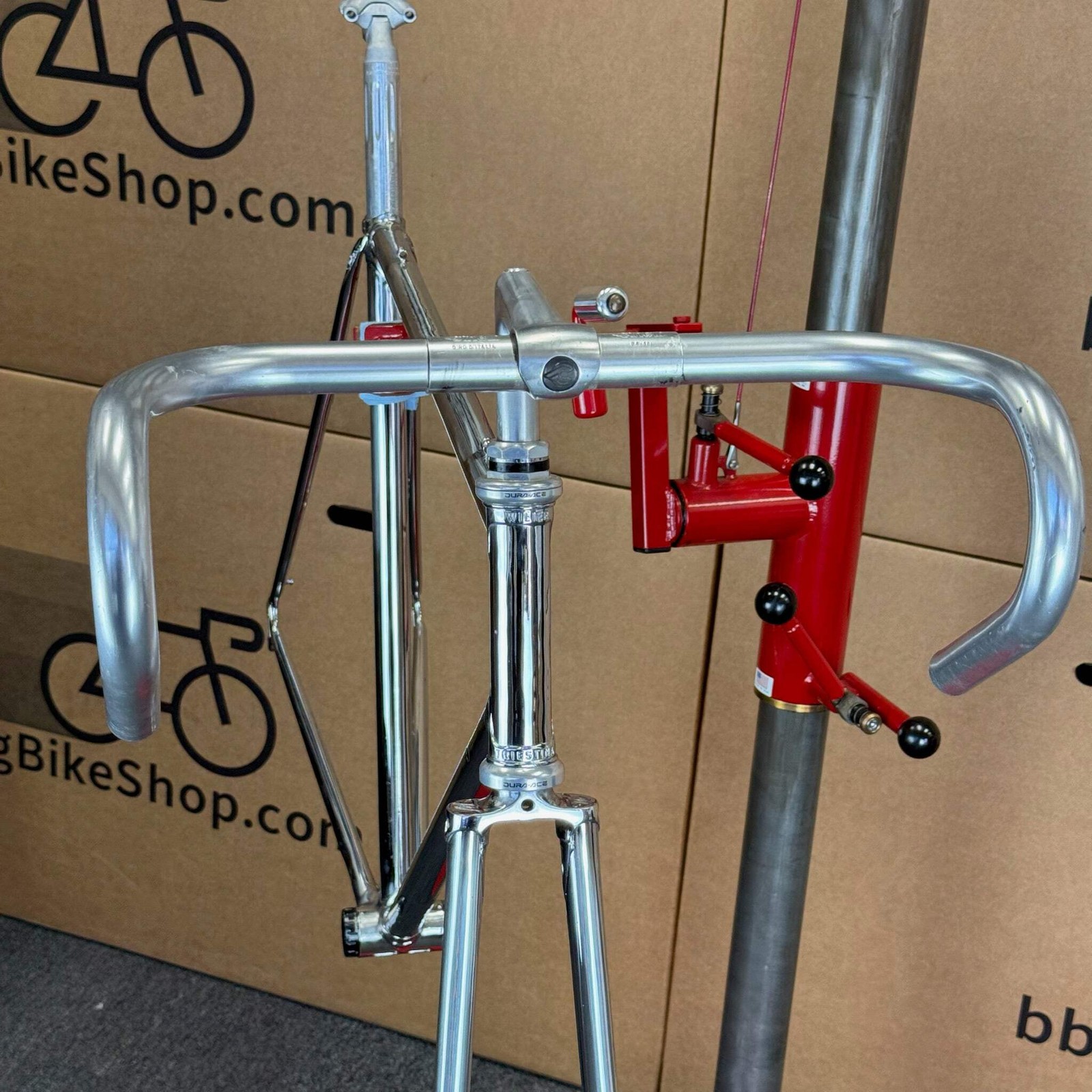 Wilier Triestina, Full Chrome Rare Vintage Luxury Relic Italian Bike-1980s, 55cm