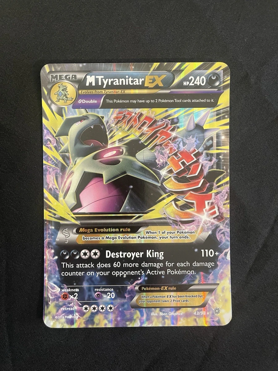 M Tyranitar EX 043/098 Jumbo Cards for sale | eBay