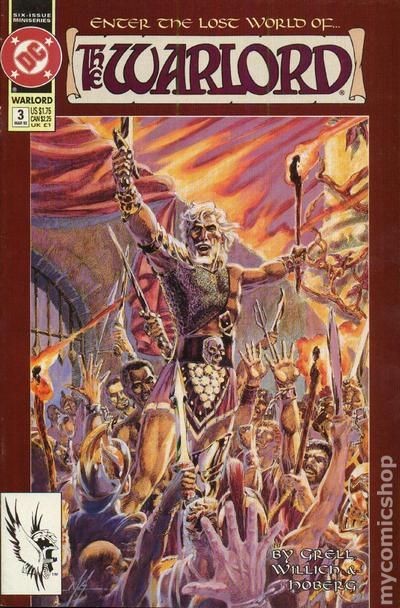 Warlord #3 VG 1992 Stock Image Low Grade