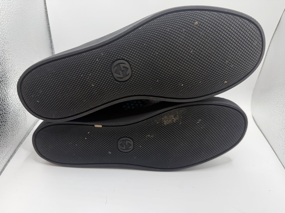 Size 10US - Gucci GG Supreme Psychedelic Slip Ons NEW Gucci GG Psychedelic Slide Sandals in Pink – Gavriel.us main image 4