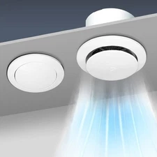 Adjustable Air Exhaust Valve ABS Vent Cover Round Diffuser for Home Vent