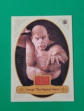 George The Animal Steele 2023 Panini Chronicles Golden Age Ref /199 WWE HoF #182