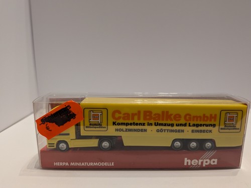 Herpa 065139 modelos en miniatura N/1:160 Carl Balke GmbH MB Actros LH SZ | Condition: Gebraucht