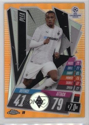 2020 Topps Chrome Match Attax UEFA Champions League 6/25 Alassane Plea #99 0ae