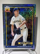 2026 Topps Series 1 Silver Pack Jacob Misiorowski Brewers Rookie Mojo #91C-54