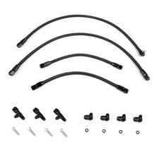 Steam Vent Hose Kit 4 AN Aluminum Complete Coolant Crossover Transmission