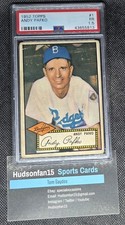 Andy Pafko 1952 Topps #1 PSA 1.5 FR Brooklyn Dodgers
