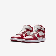 Nike Court Borough Mid 2 Psv Size 11y Sail White Gym Red size 11 sneakers