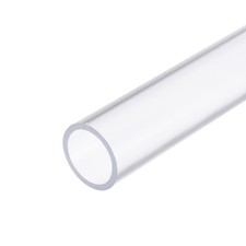 Clear Rigid Pipe 25.6mm ID 32mm OD 14" High Impact Clear