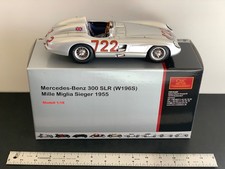 CMC Mercedes-Benz 300 SLR (W196S) Mille Miglia Sieger 1955 #722 1:18 Diecast Mod
