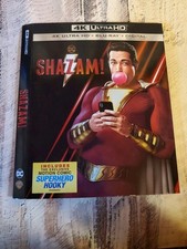 SHAZAM 4K HD SLIPCOVER ONLY - NO MOVIE