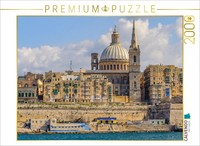 Calvendo Puzzle View Of The Valletta Skyline | 2000 Pieces, Finished Size 35.4 ×