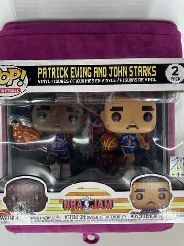 Funko Pop Basketball NBA JAM PATRICK EWING JOHN STARKS NY Knicks 2-pack 8-BITS