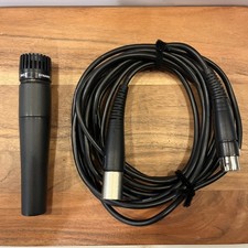 Shure SM57 Cardioid Dynamic Instrument Microphone and 15 6 Audio Cable See Note