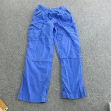 Polo Ralph Lauren Cargo Pants Boys 14 Blue Utility Pull On Elastic Waist Cotton