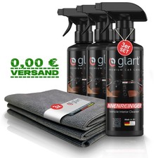 Glart 45IR3 3 Auto Innenreiniger 500 ml + 3 Mikrofasertücher Cockpitpflege
