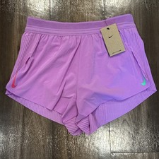 Nike AeroSwift Dri-FIT ADV Mid-Rise 3" Brief-Lined FN2328 532 Pink Size M