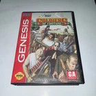 Sega Genesis Soldiers of Fortune CIB Complete + Manual + Cartridge