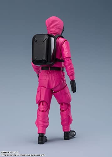 S.H.Figuarts Squid Game Masked Worker Manager Action Figure TAMASHII NATIONS - Picture 4 of 9