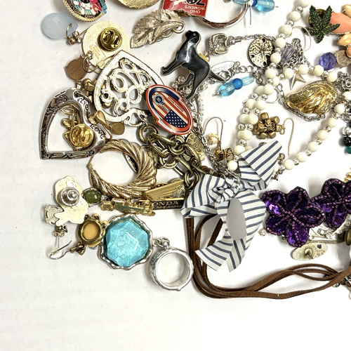 Lote de 2,7 lb # a granel de bisutería de moda artesanía reventa collares pendiente prendedor - Imagen 8 de 16