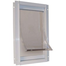 10.5 In. X 15 In. Large Deluxe Aluminum Frame Dog And Pet Door-DDXLW