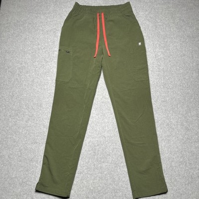 Figs Martini Olive Nepal Skinny Jogger Scrub Pants Special Edition Sz XS PO 2043
