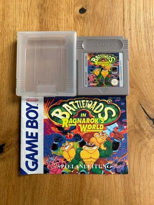 Gameboy - Battletoads in Ragnarok's World | Modul mit Anleitung