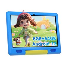 Kids Tablet Android 13 Tab 5000mah 6 64GB 5MP/8MP Parental Control Learning